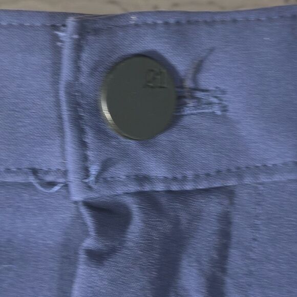 01.Algo Pants Mens 38 Blue Golf Chino Performance Stretch Nylon - Picture 3 of 11